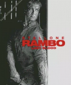 Rambo 5 Last Blood Poster Diamond Painting