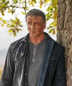 Rambo Character Diamond Painting