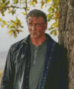 Rambo Character Diamond Painting
