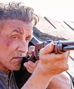 Rambo Movie Character Diamond Painting