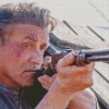 Rambo Movie Character Diamond Painting