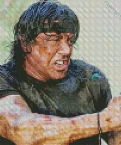 Rambo Movie Diamond Painting