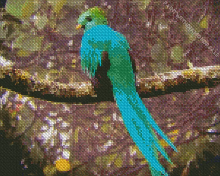 Resplendent Quetzal Diamond Dotz Resplendent Quetzal Diamond Painting
