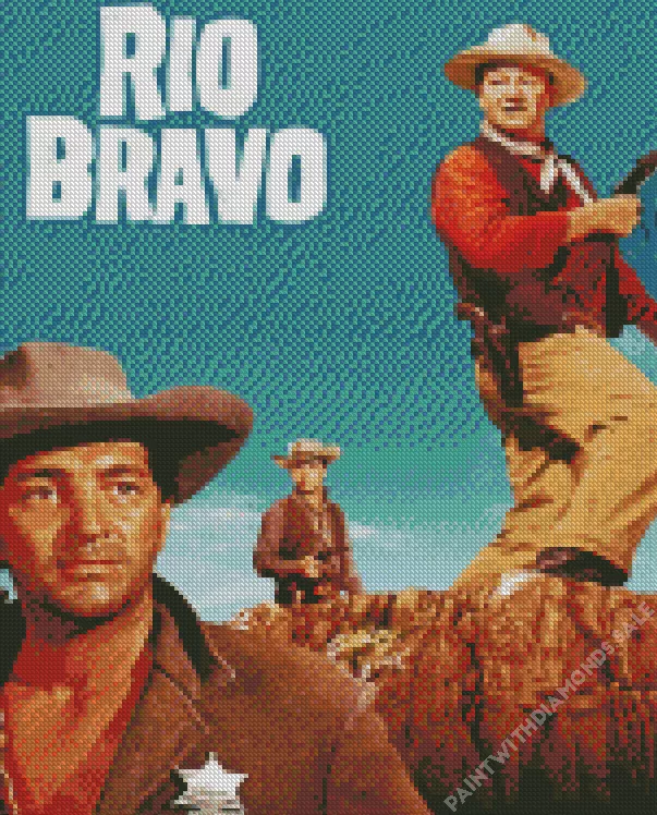 Rio Bravo Diamond With Numbers Rio Bravo Diamond Painting