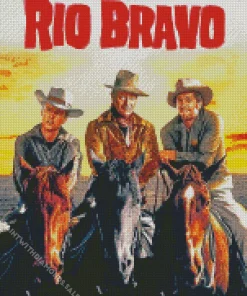 Rio Bravo Poster Diamond Painting