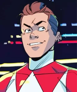 Rocky DeSantos Power Rangers Diamond Painting