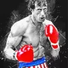 Rocky Balboa Diamond Painting