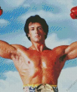 Rocky Balboa Art Diamond Painting