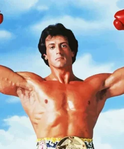 Rocky Balboa Art Diamond Painting