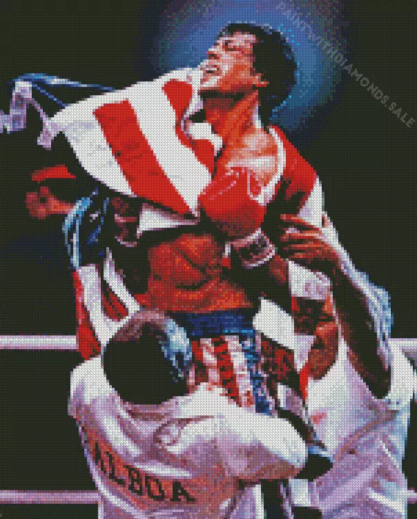 Rocky film poster Diamond By Numbers Rocky Film Poster Diamond Painting