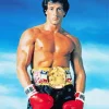 Rocky Movie Character Diamond Painting