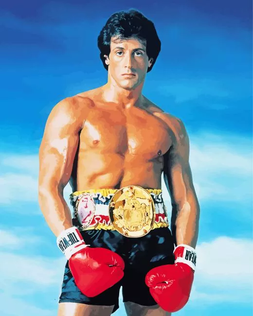 Rocky movie character Diamond Paintings Rocky Movie Character Diamond Painting