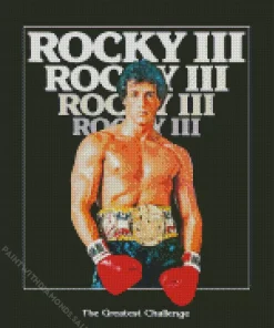 Rocky Movie Poster Diamond Painting
