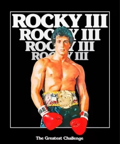 Rocky Movie Poster Diamond Painting