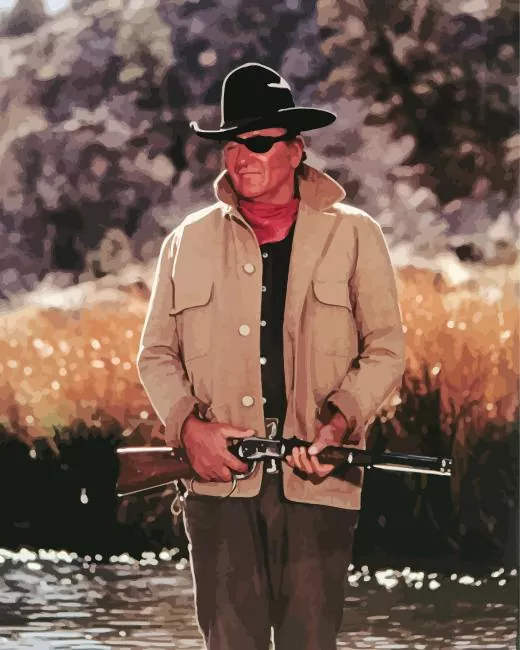 Rooster Cogburn Diamond By Numbers Rooster Cogburn Diamond Painting