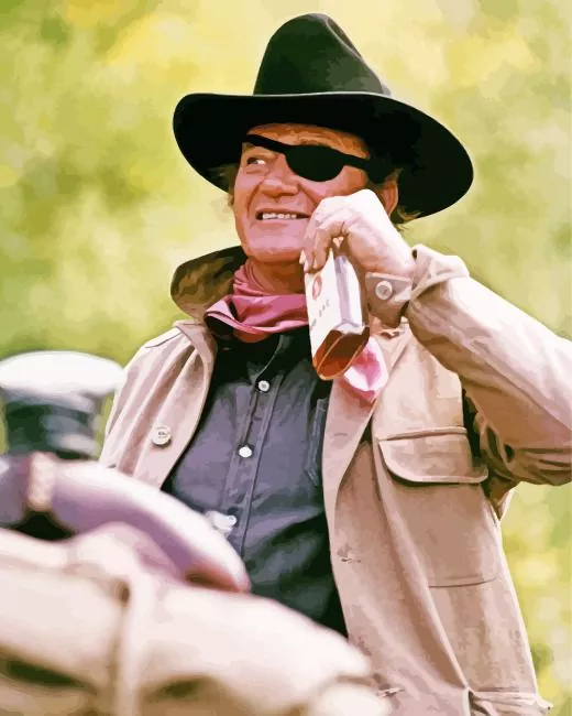 Rooster Cogburn True Grit Diamond By Numbers Rooster Cogburn True Grit Diamond Painting