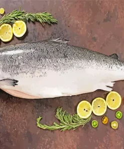 Salmon Fish Diamond Painting