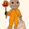 Sam Trick R Treat Character Diamond Painting