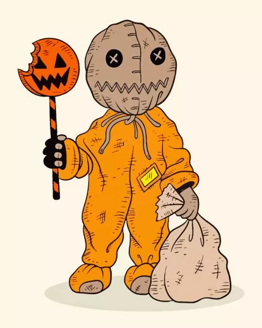Sam Trick r Treat character Diamond Dotz Sam Trick R Treat Character Diamond Painting