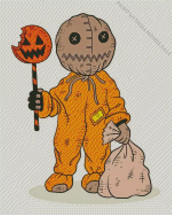Sam Trick r Treat character Diamond Paintings Sam Trick R Treat Character Diamond Painting