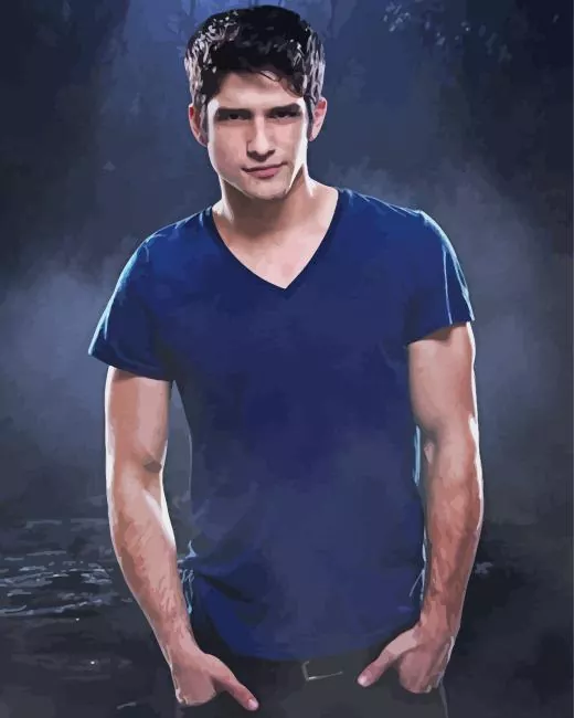 Scott McCall Diamond By Numbers Scott McCall Diamond Painting