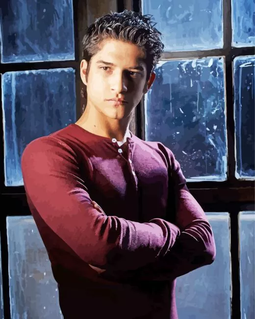 Scott McCall Teen wolf Diamond By Numbers Scott McCall Teen Wolf Diamond Painting