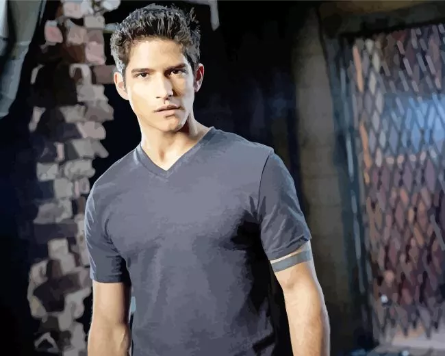 Scott McCall in Teen wolf Diamond By Numbers Scott McCall In Teen Wolf Diamond Painting