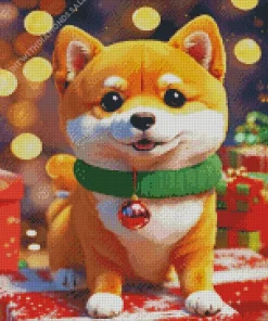 Shiba Inu Puppy Diamond Painting