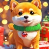 Shiba Inu Puppy Diamond Painting