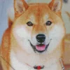 Cute Shiba Inu Diamond Painting