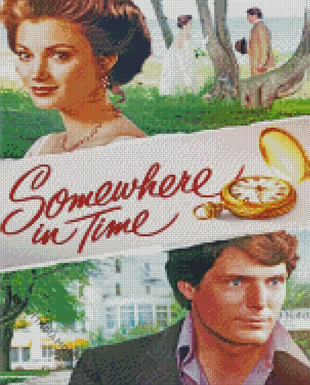 Somewhere In Time movie poster Diamond Paintings Somewhere In Time Movie Poster Diamond Painting