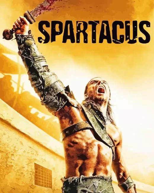 Spartacus poster Diamond Paintings Spartacus Poster Diamond Painting