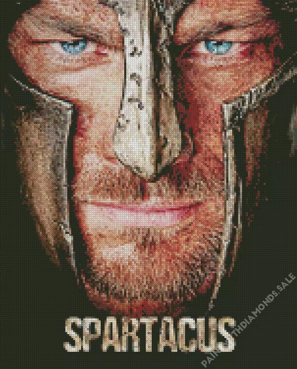 Spartacus serie poster Diamond By Numbers Spartacus Serie Poster Diamond Painting