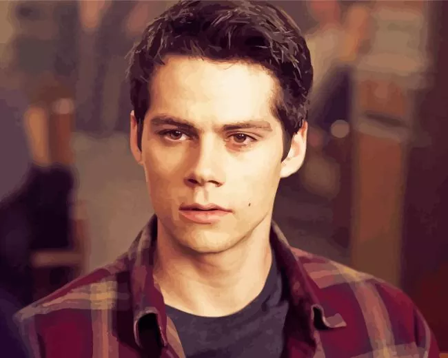 Stiles Stilinski in Teen wolf Diamond By Numbers Stiles Stilinski In Teen Wolf Diamond Painting