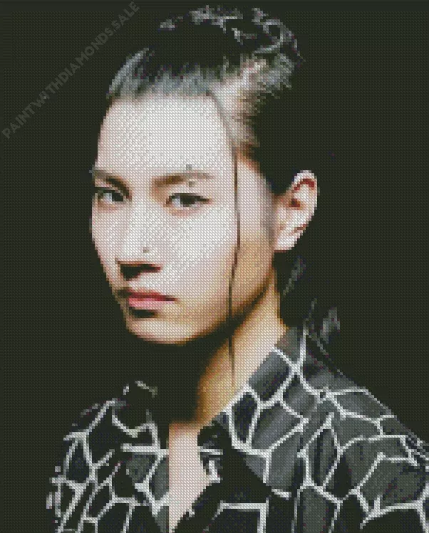 Suguru Niragi poster Diamond With Numbers Suguru Niragi Poster Diamond Painting