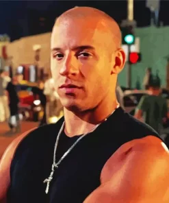 The Fast And The Furious Vin Diesel Dom Diamond Painting