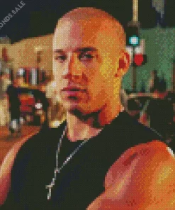 The Fast And The Furious Vin Diesel Dom Diamond Painting