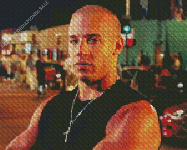 The Fast and the Furious Vin Diesel Dom Diamond Paints The Fast And The Furious Vin Diesel Dom Diamond Painting