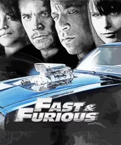 The Fast And The Furious Diamond Painting
