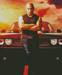 The Fast And The Furious Character Diamond Painting