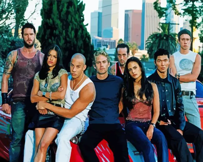 The fast and the furious movie Diamond Dotz The Fast And The Furious Movie Diamond Painting