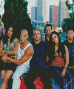 The Fast And The Furious Movie Diamond Painting