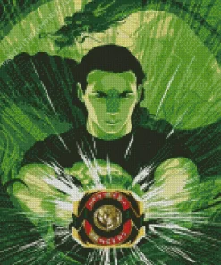 Tommy Oliver Character Diamond Painting