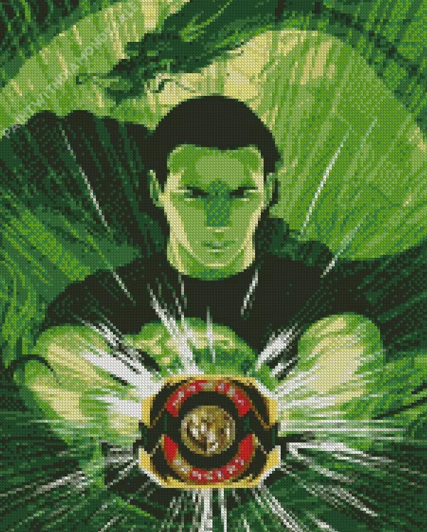 Tommy Oliver Character Diamond Paintings Tommy Oliver Character Diamond Painting