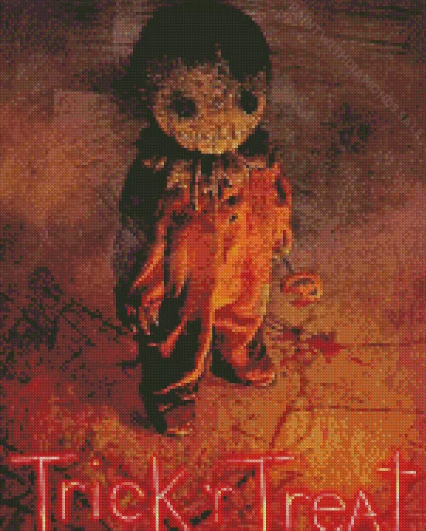 Trick r Treat horror movie Diamond Paintings Trick R Treat Horror Movie Diamond Painting