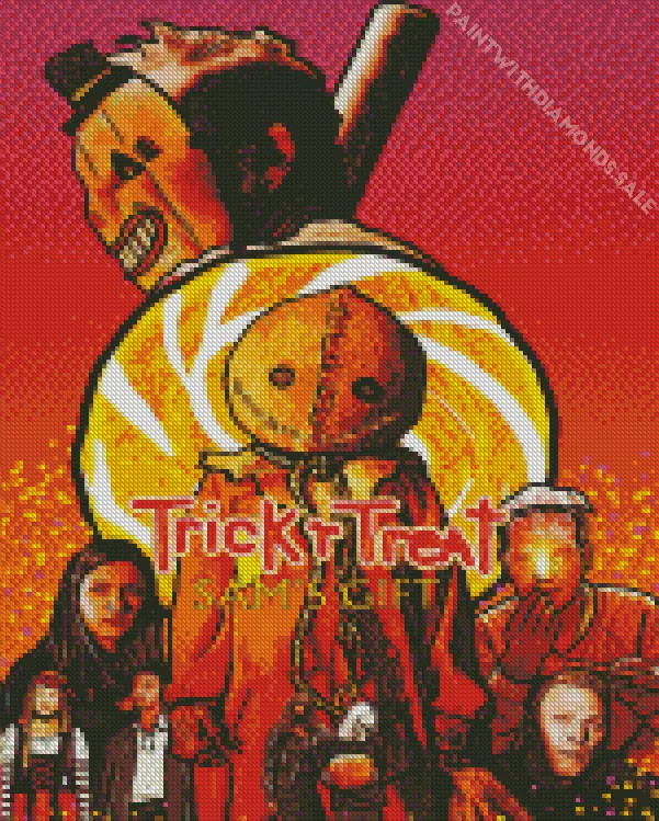 Trick r Treat movie poster Diamond Paintings Trick R Treat Movie Poster Diamond Painting