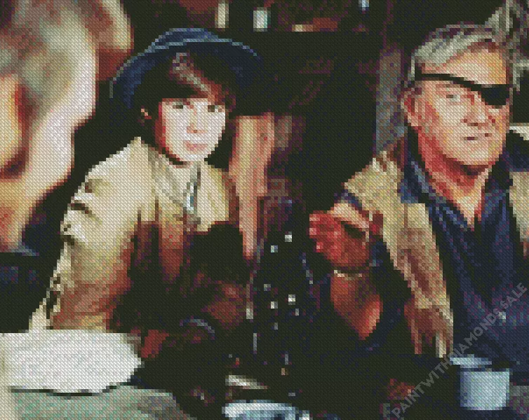 True Grit 1969 characters Diamond With Numbers True Grit 1969 Characters Diamond Painting