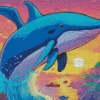 Whale Diamond Painting