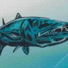 Abstract Barracuda Fish Diamond Painting