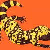 Abstract Gila Monster Diamond Painting